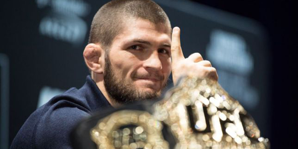 Lucu! Khabib Nurmagomedov Paksa Fans Barca Ngomong 'Hala Madrid'